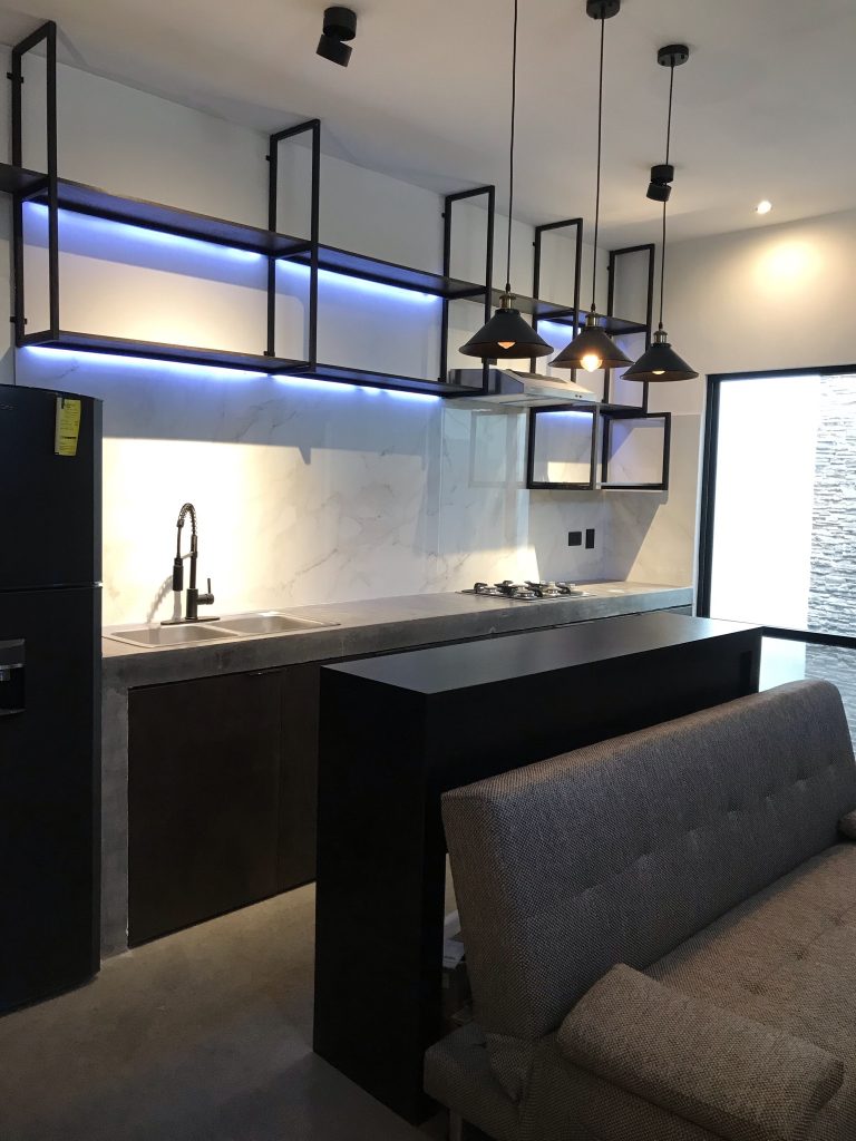 Cocina concepto industrial